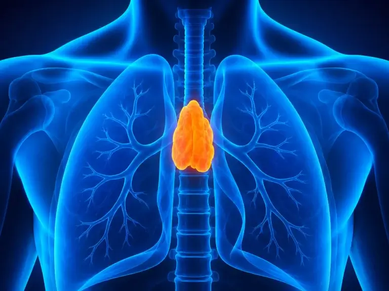 Life Energy - Thymus ChatGPT Image kineziológia könyv